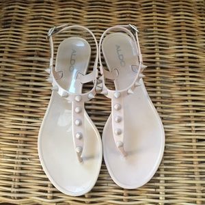 Aldo jelly sandals Clearance